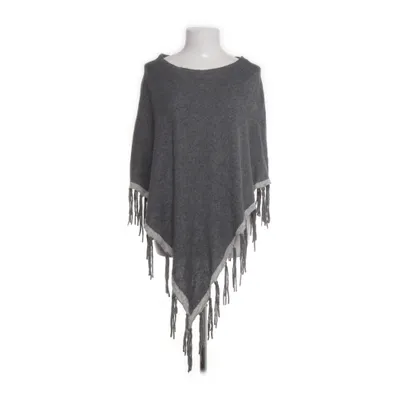 Poncho (Gray) from Black Story Cashmere, Polyamide, Wool, Viscose