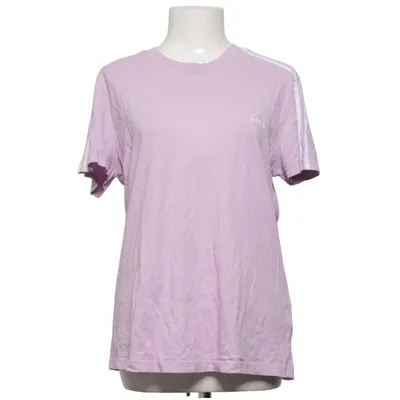 T-shirt (Lila) van Adidas Katoen, Elastaan