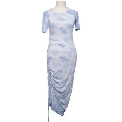 Jurk (Blauw, Wit) van Envii Elastaan, Viscose