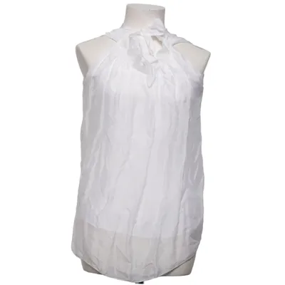 Halter neck top (White) from Nostalgia Elastane, Silk, Viscose
