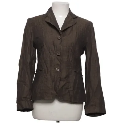 Blazer (Marron) de Blunauta Lin, Soie