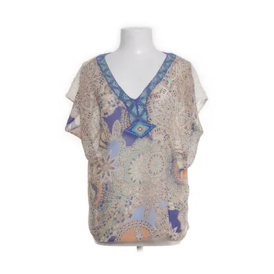 Topp (Blå, Beige) från Miss Me Bomull, Polyester