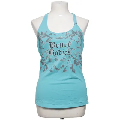 Sport tanktop (Blauw) van Better Bodies Katoen, Elastaan