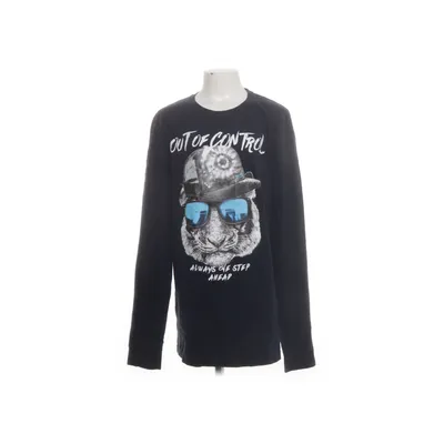 Long sleeve T-shirt (Blue, Multicolored) from Skate Nation Cotton