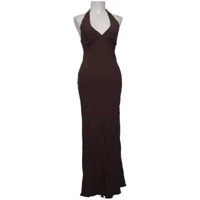 Halterneck-kjole (Brun) fra Bamboo Blonde Viscose