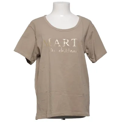 T-shirt (Beige) från Marta du Chateau Bomull, Elastan