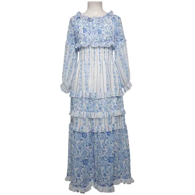 Långklänning (Blå, Vit) från Azara Paris Polyester