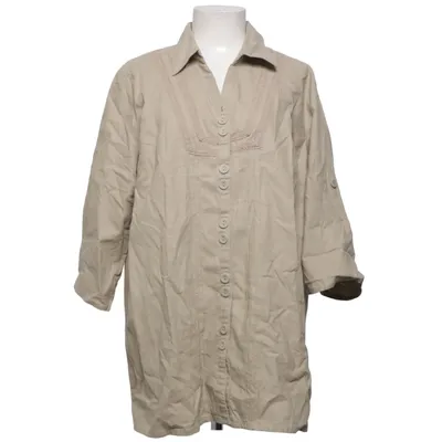 Tunique (Beige) de Daxon Coton, Lin