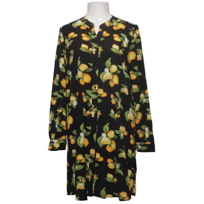 Blusenkleid (Schwarz, Gelb, Grün) von JYOTHI Elasthan, Polyester
