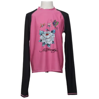 Swim shirt (Pink, Black, Multicolored) from Ed Hardy Elastane, Polyester