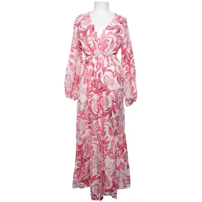 Långklänning (Rosa, Vit, Flerfärgad) från H&M Polyamid, Viskos