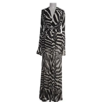 Jumpsuit (Wit, Zwart) van H&M Studio Viscose, Katoen