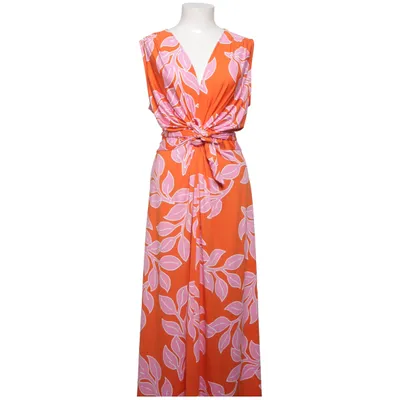 Maxikjole (Orange, Pink) fra Bodyflirt Boutique Elastan, Polyester