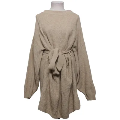 Kleid (Beige) von Glamorous Curve Acryl, Baumwolle