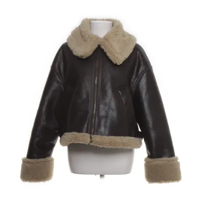 Shearlingjakke (Brun) fra Zara Polyester