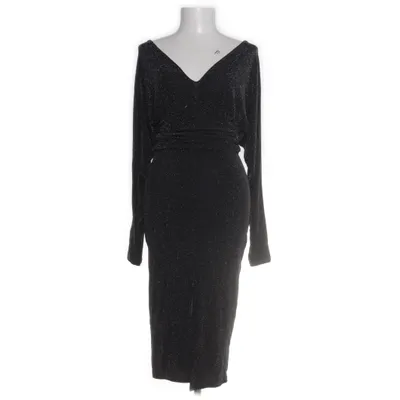Cocktail dress (Black, Silver) from Boohoo