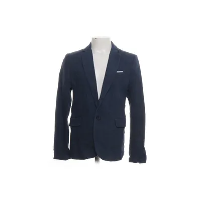 Blazer (Blauw) van H&M Katoen, Linnen, Polyester