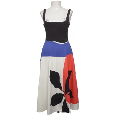 Maxi jurk (Zwart, Blauw, Wit, Meerkleurig) van Desigual Katoen, Elastaan
