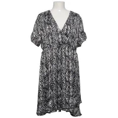 Dress (Black, White) from True Spirit Metallic fiber, Polyester