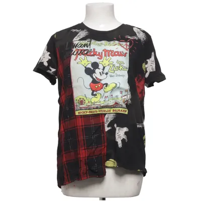 T-shirt (Svart, Röd, Flerfärgad) från Desigual Disney Bomull, Metallfiber, Polyester, Viskos
