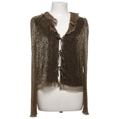 Blus (Guldfärgad) från & Other Stories Elastan, Metallfiber, Polyester