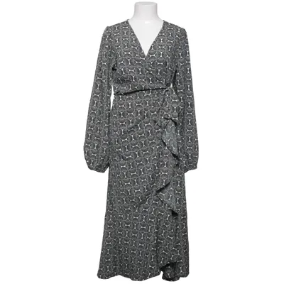 Omlottklänning (Svart, Vit, Flerfärgad) från Pernilla Wahlgren Design Polyester