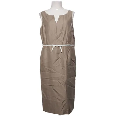 Robe (Marron) de Fenn Wright Manson Acétate, Coton, Lin
