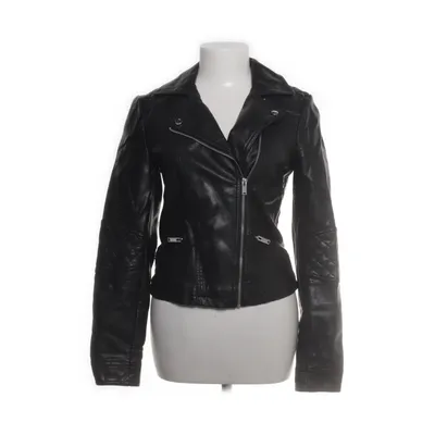 Bikerjakke (Sort) fra Vero Moda Denim Polyurethan, Polyester, Viscose