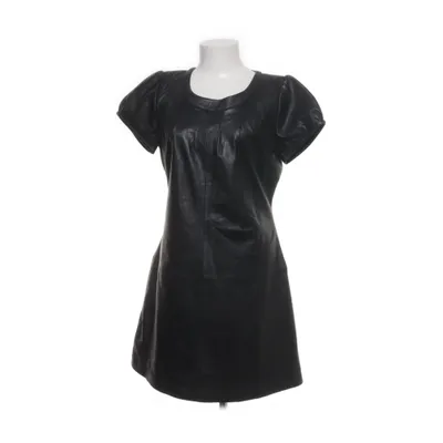 Läderklänning (Svart) från Milla Skinn, Polyester