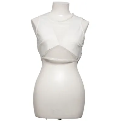 Crop top (Blanc) de NLY One Élasthane, Polyester