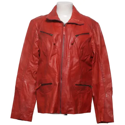 Leather jacket (Red) from 7 eleven Polyester