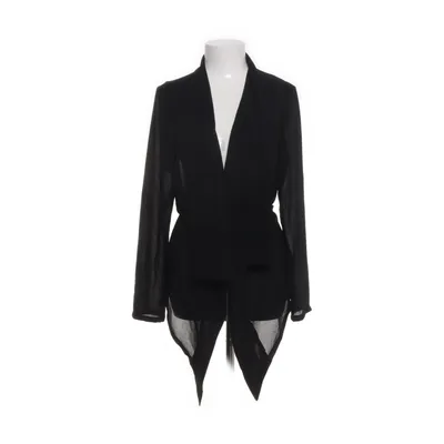 Wrap blouse (Black) from Ichi Polyester