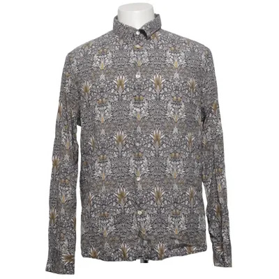 Chemise (Bleu) de William Morris & Co. x H&M Lyocell, Coton