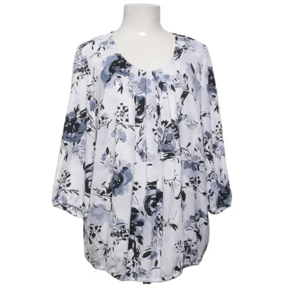 Bluse (Weiß, Blau, Schwarz) von Fair Lady Polyester