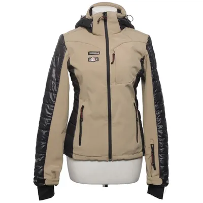 Jakke (Beige, Sort) fra Icepeak Elastan, Polyamid, Polyester