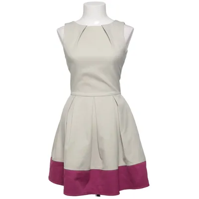 Jurk (Beige, Lila) van Closet Polyester