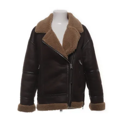 Shearlingjacka (Brun, Beige) från Zara Polyester