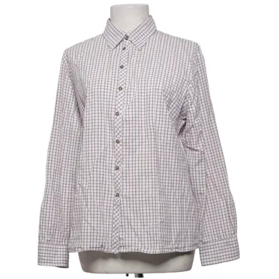 Chemise (Blanc, Marron) de Os Trachten Coton