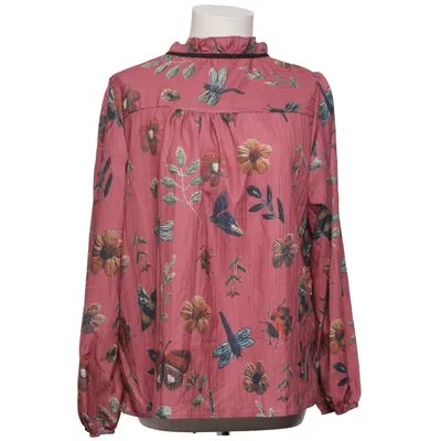 Blus (Rosa, Flerfärgad) från Shein Curve Elastan, Polyester