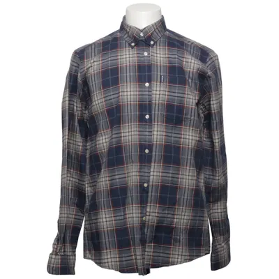 Button down shirt (Blue, Gray, Multicolored) from Barbour Cotton