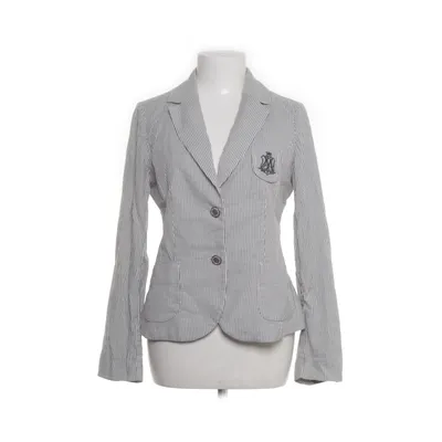 Blazer (Wit, Blauw) van More & More Katoen, Elastaan