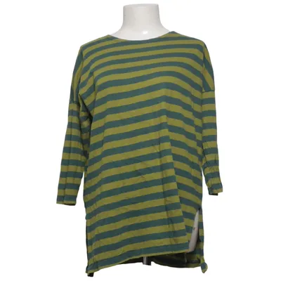 Langærmet t-shirt (Blå, Grøn) fra Gudrun Sjödén Økologisk bomuld