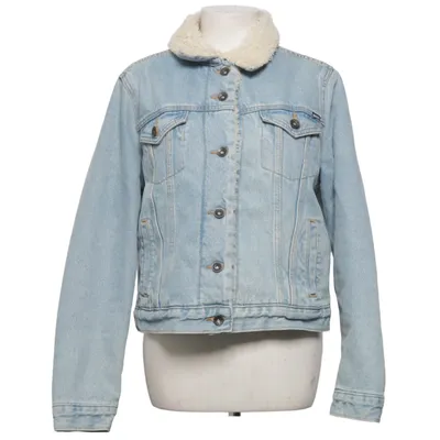 Veste en jeans fourrée (Bleu, Beige) de Big Star Coton, Polyester