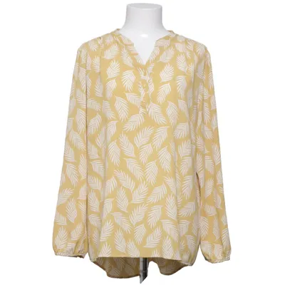 Blus (Gul, Vit) från JYOTHI Elastan, Polyester