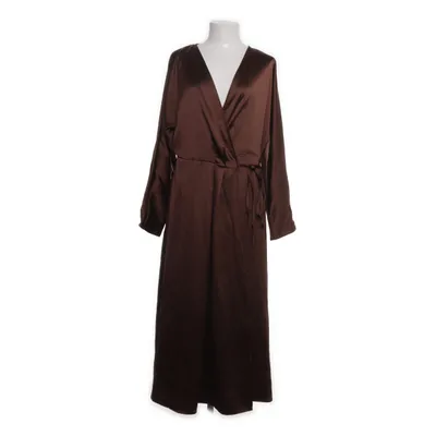 Slå-om-kjole (Brun) fra H&M Modern Classic Polyester
