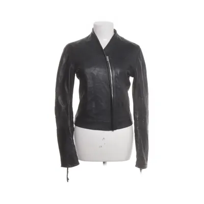 Leren jack (Zwart) van Tiger of Sweden Jeans Katoen, Leer