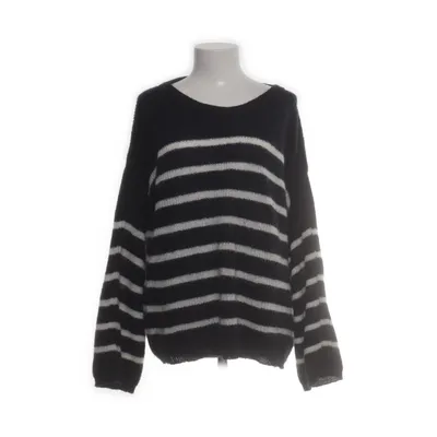 Trui (Blauw, Wit) van Claudie Pierlot Mohair, Acryl, Polyamide