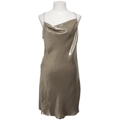Klänning (Guldfärgad) från Zara Polyester