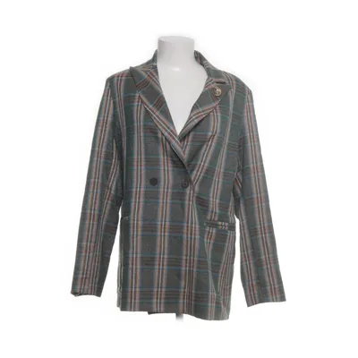 Blazer (Green, Multicolored) from R jeans Elastane, Polyester, Viscose