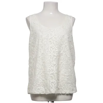 Top (Wit) van H&M Conscious Collection Organisch katoen, Polyamide, Gerecycled polyester